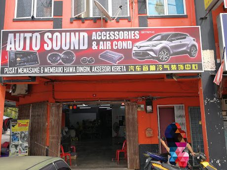 auto sound accessories air cond pusat perniagaan kiara bahau