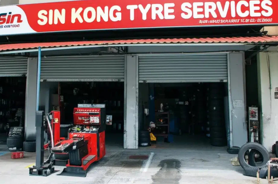 bengkel kereta sin kong