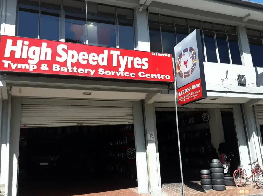 high speed tyres battery service centre