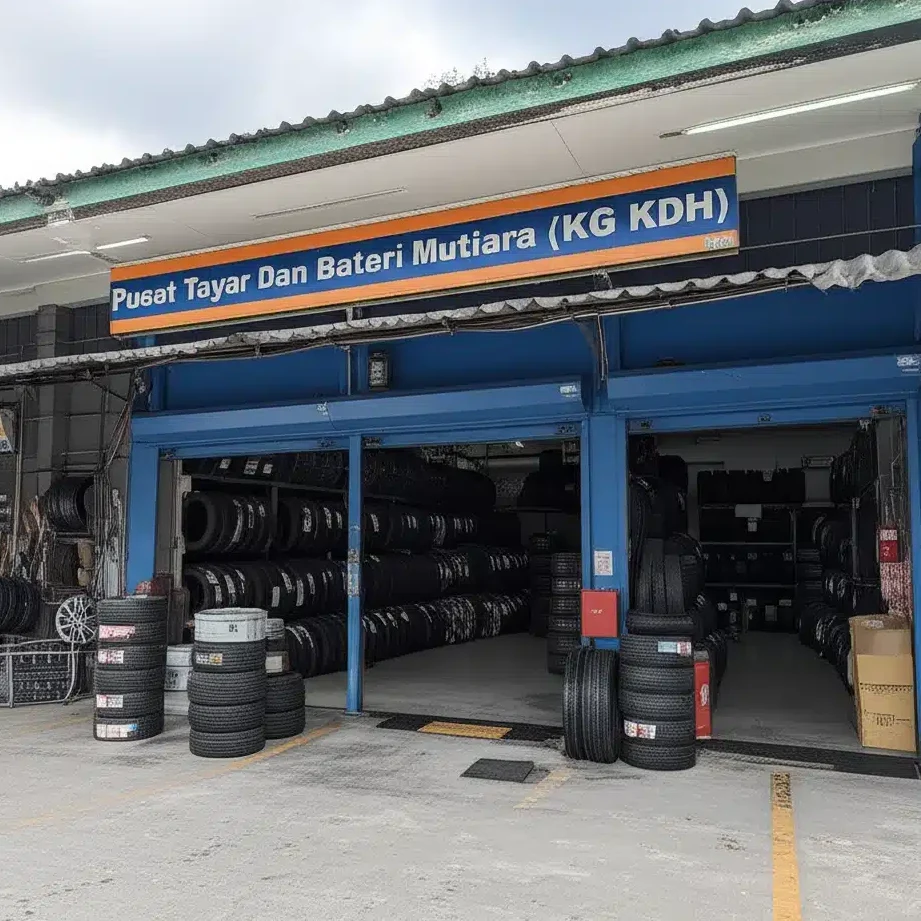 Pusat Tayar Dan Bateri Mutiara (KG KDH) 1 pusat tayar dan bateri mutiara kg kdh