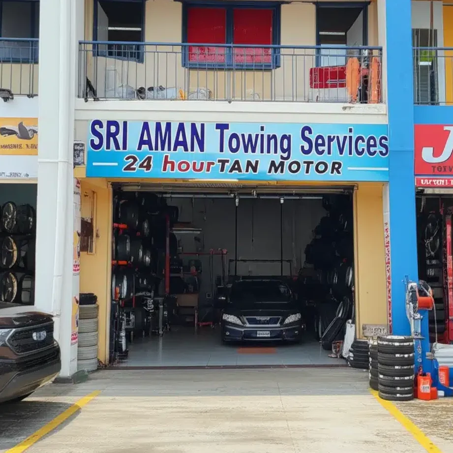 sri aman towing services 24 hourtan motor