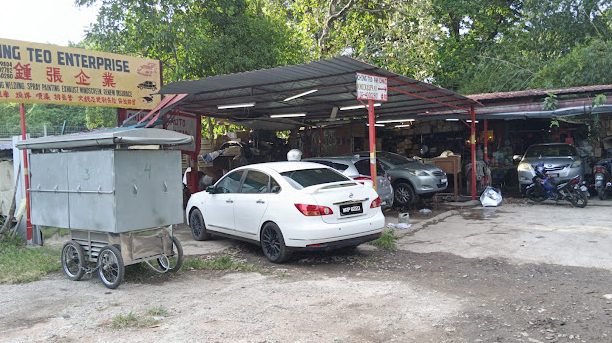 ching teo auto enterprise car knock spray painting tm panel workshop insurance claim