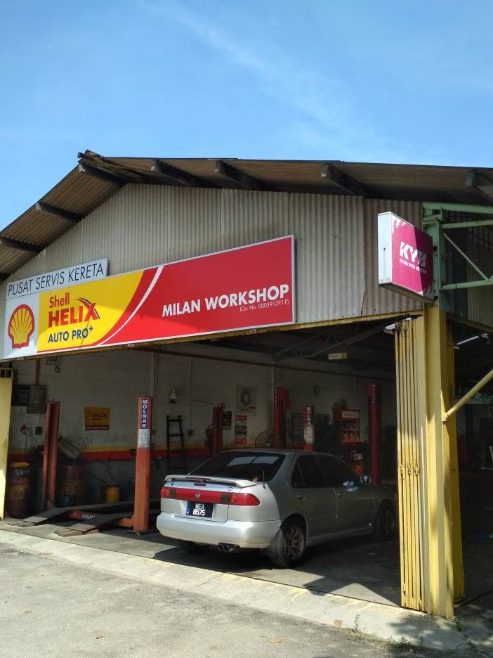 pusat servis kereta milan workshop