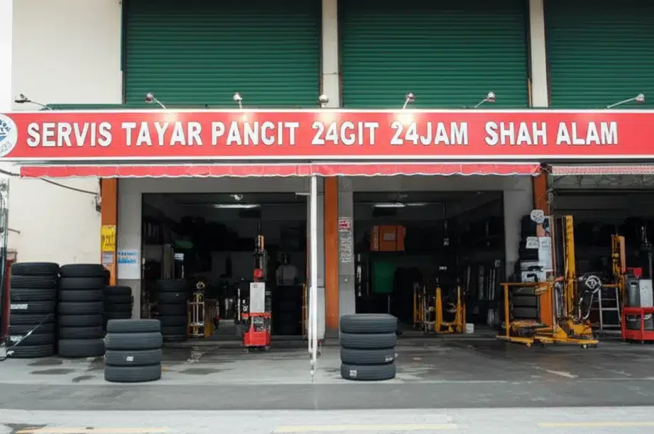 servis tayar pancit 24jam shah alam